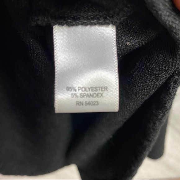 Banana Republic Black Textured Dress With Pink Zip - Picture 8 of 9